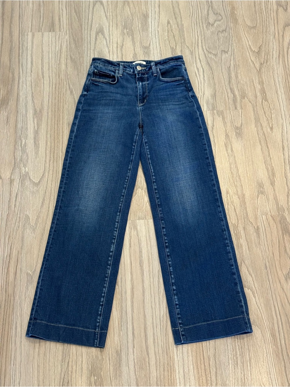 L'AGENCE High-Rise Wide-Leg Jeans size 25